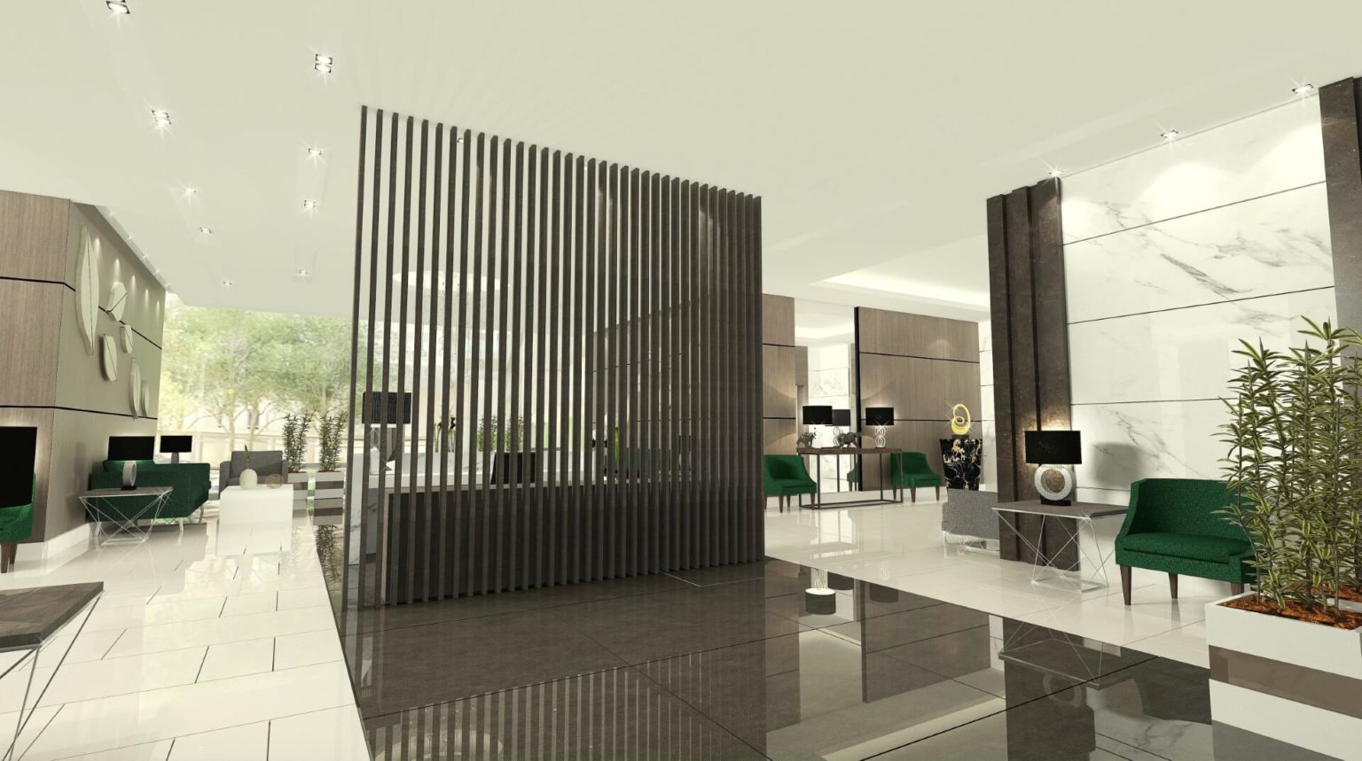 Leaf Residences Tower 3 and Tower 5 Lobby_Back
